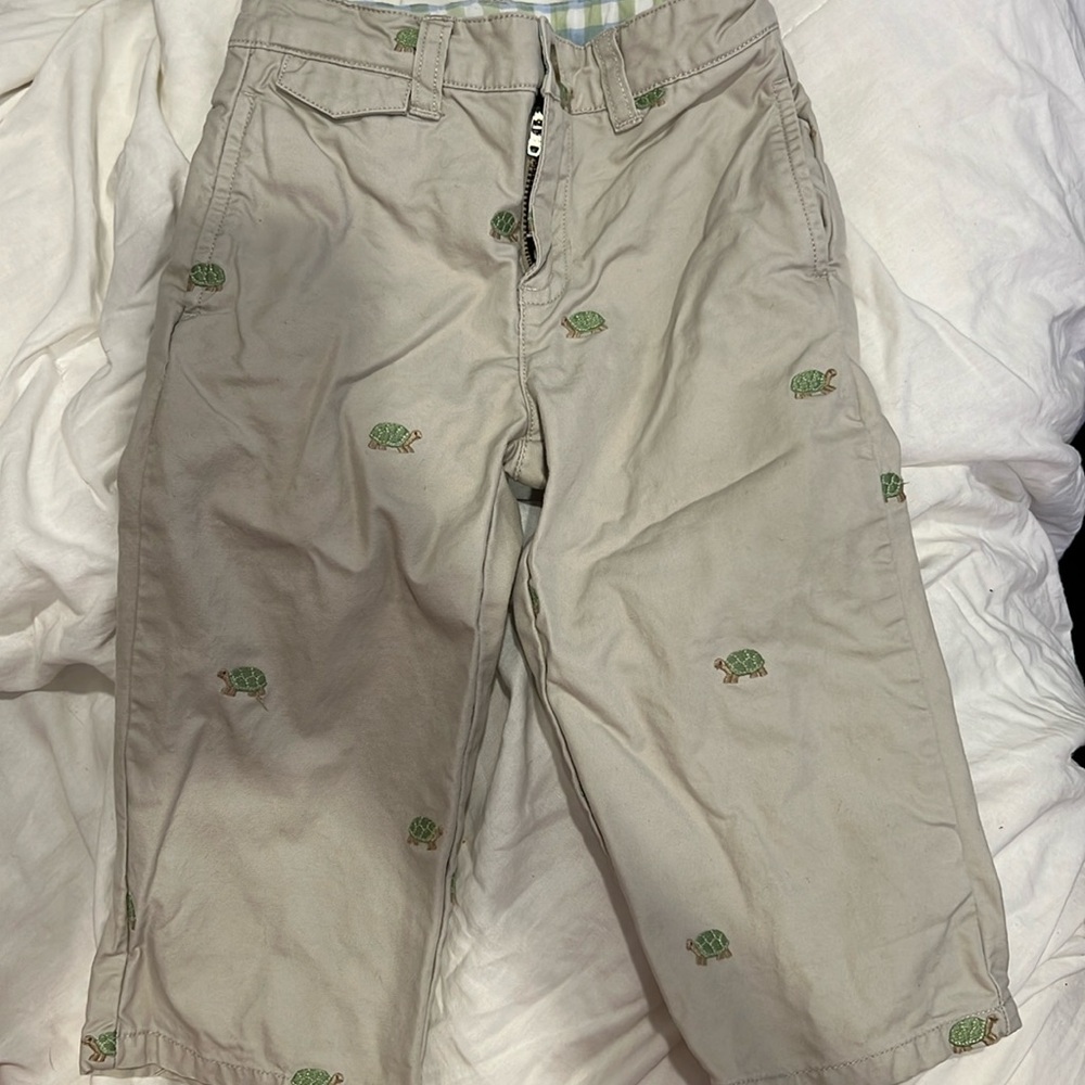 GUC Janie & Jack Turtle Khakis 18M to 24M